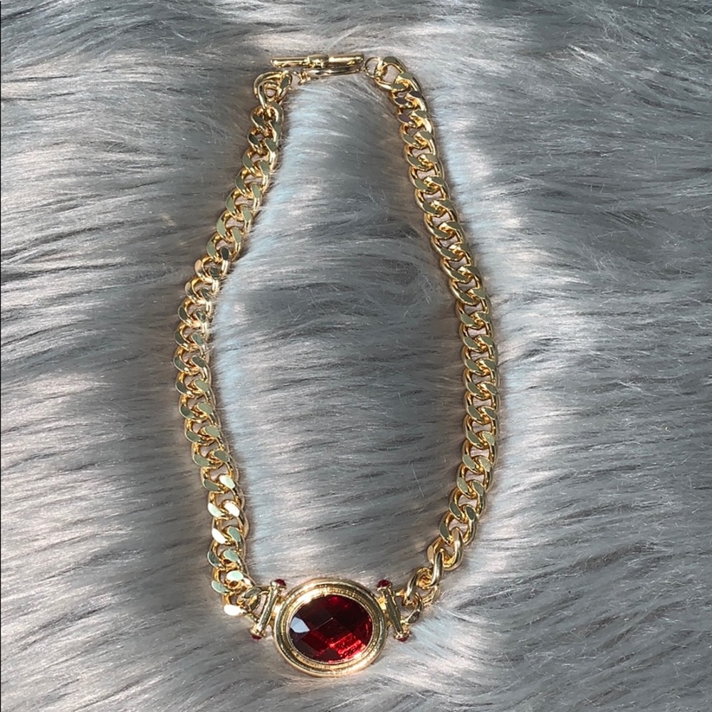 Gold necklace